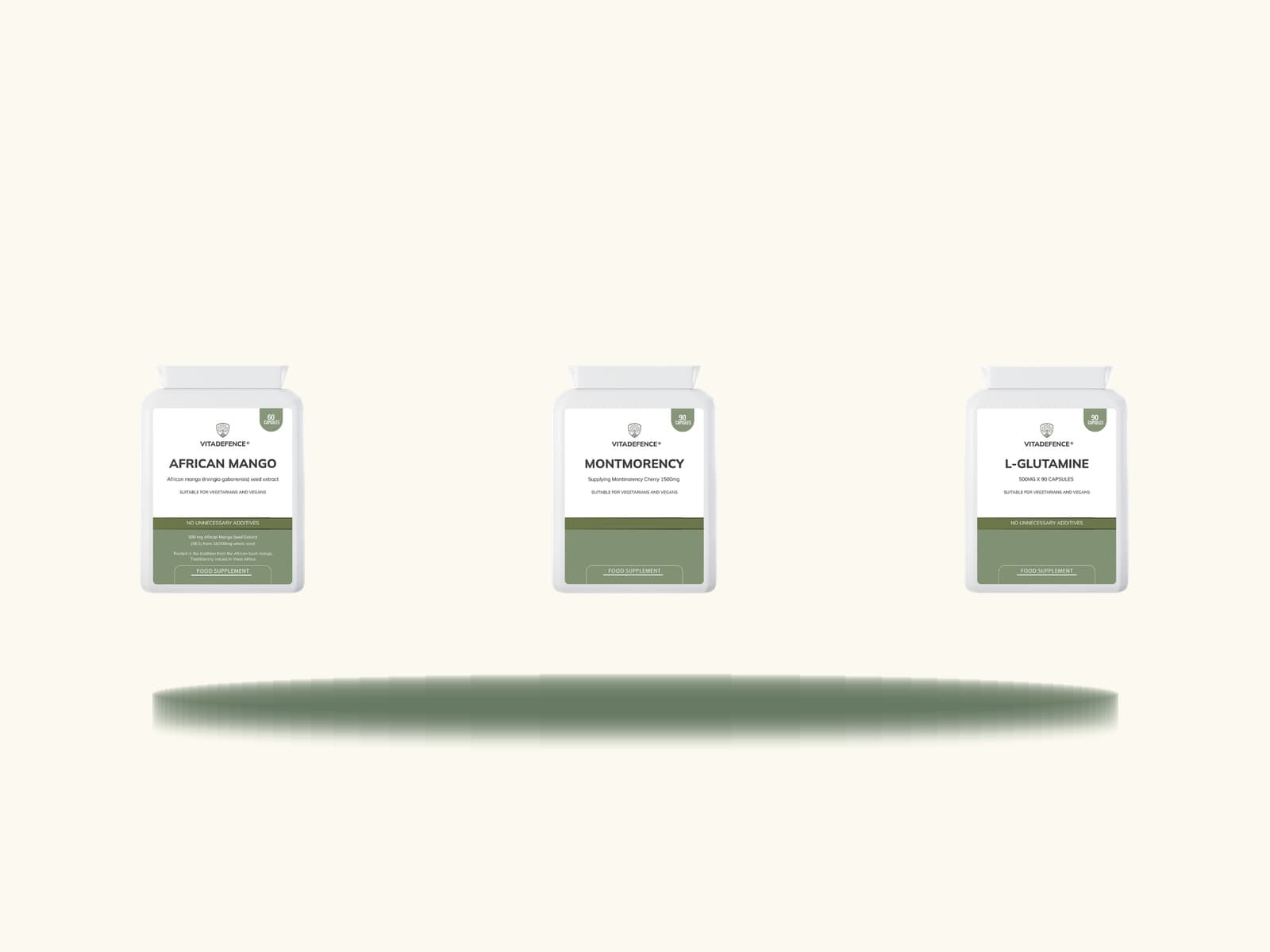 Pure Extracts Trio — African Mango, Montmorency Cherry, L-Glutamine