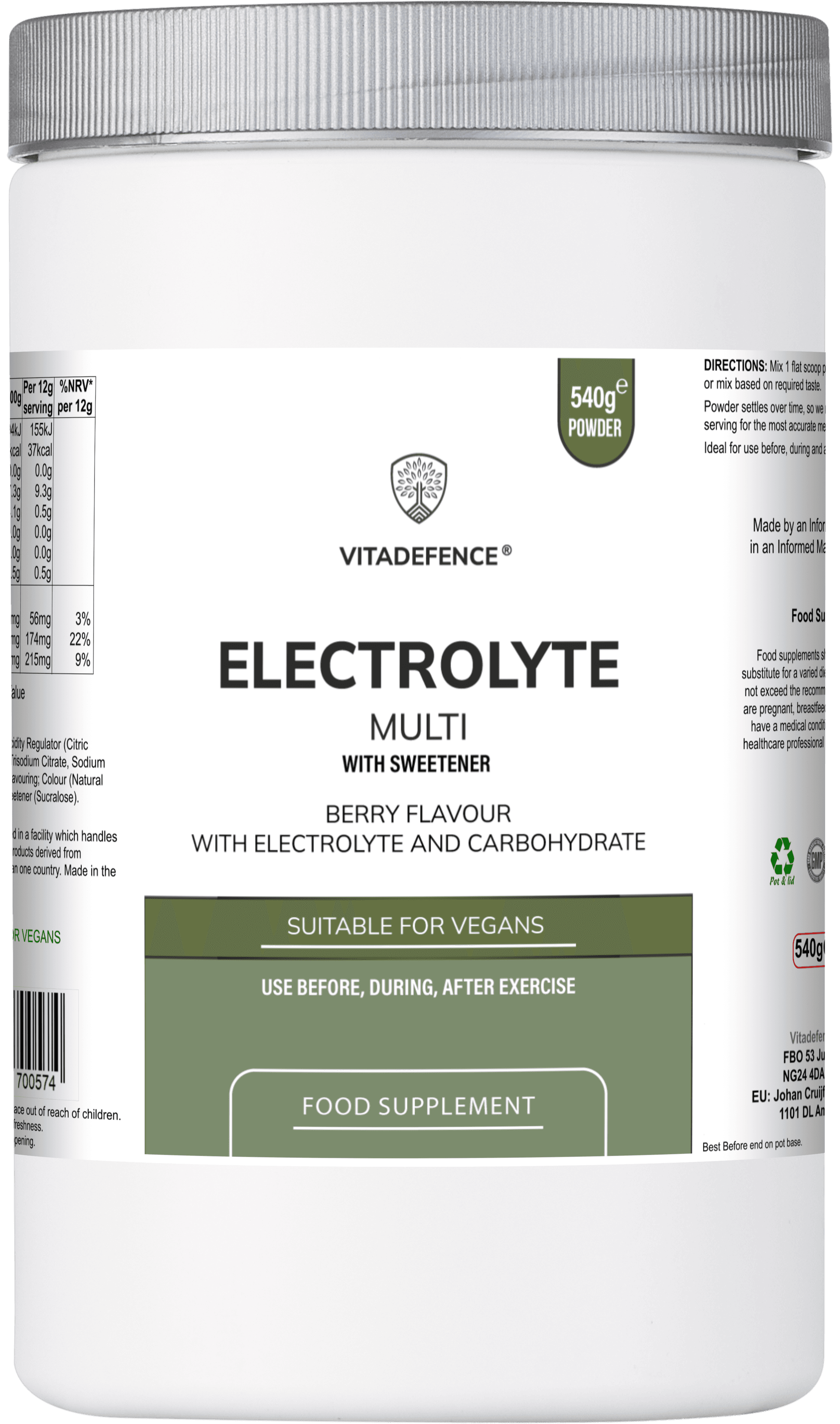 Electrolyte Multi — front