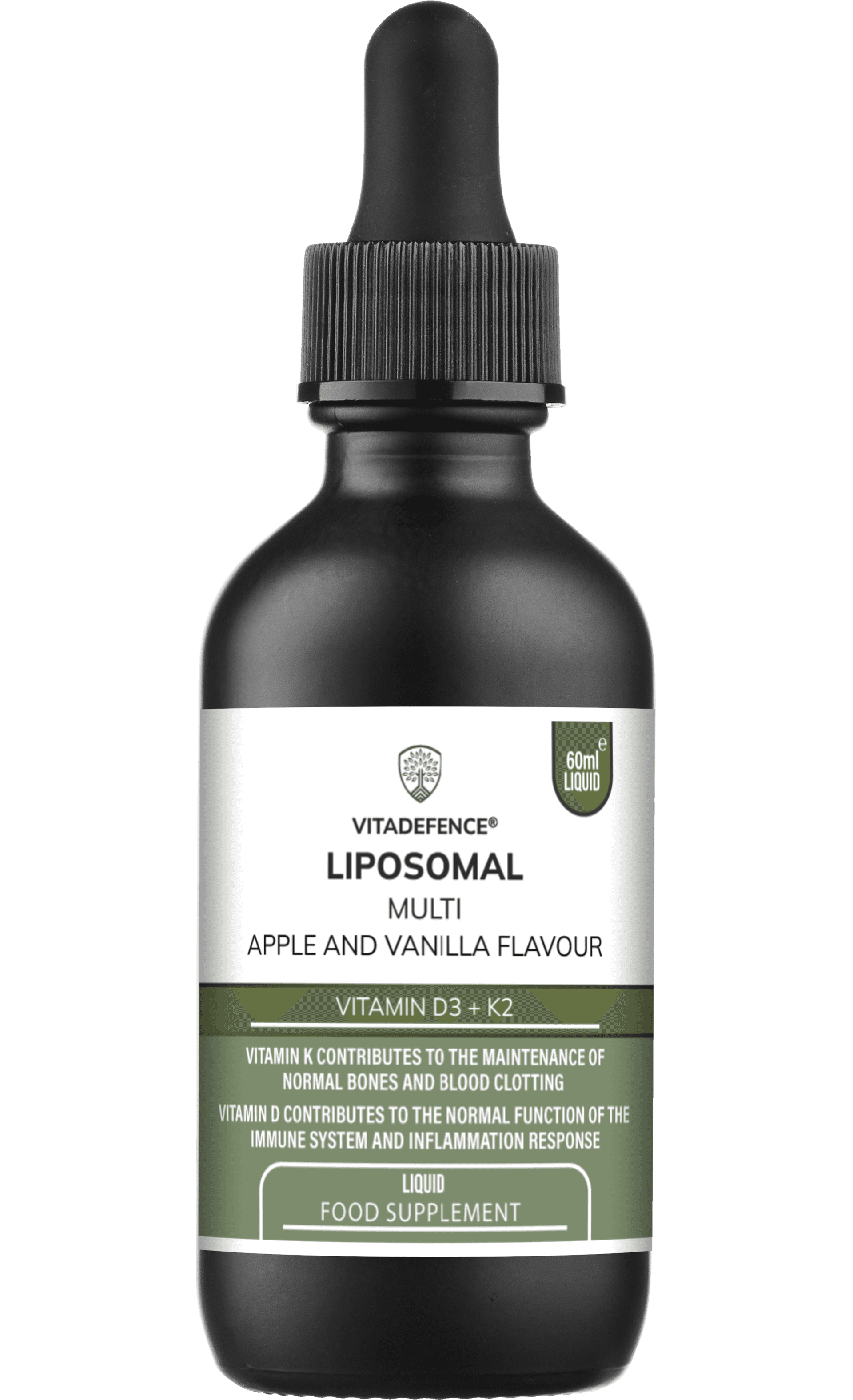 Liposomal Vitamin D3 & K2 — front