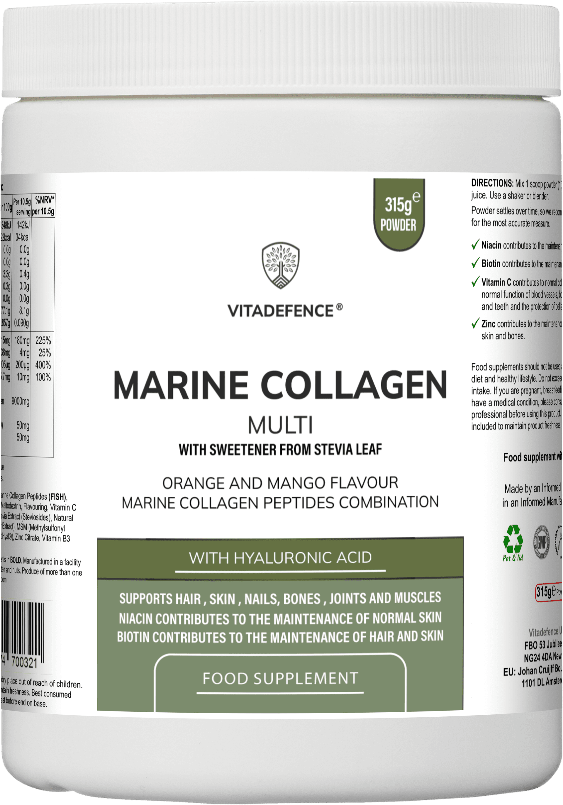 Marine Collagen Multi — front