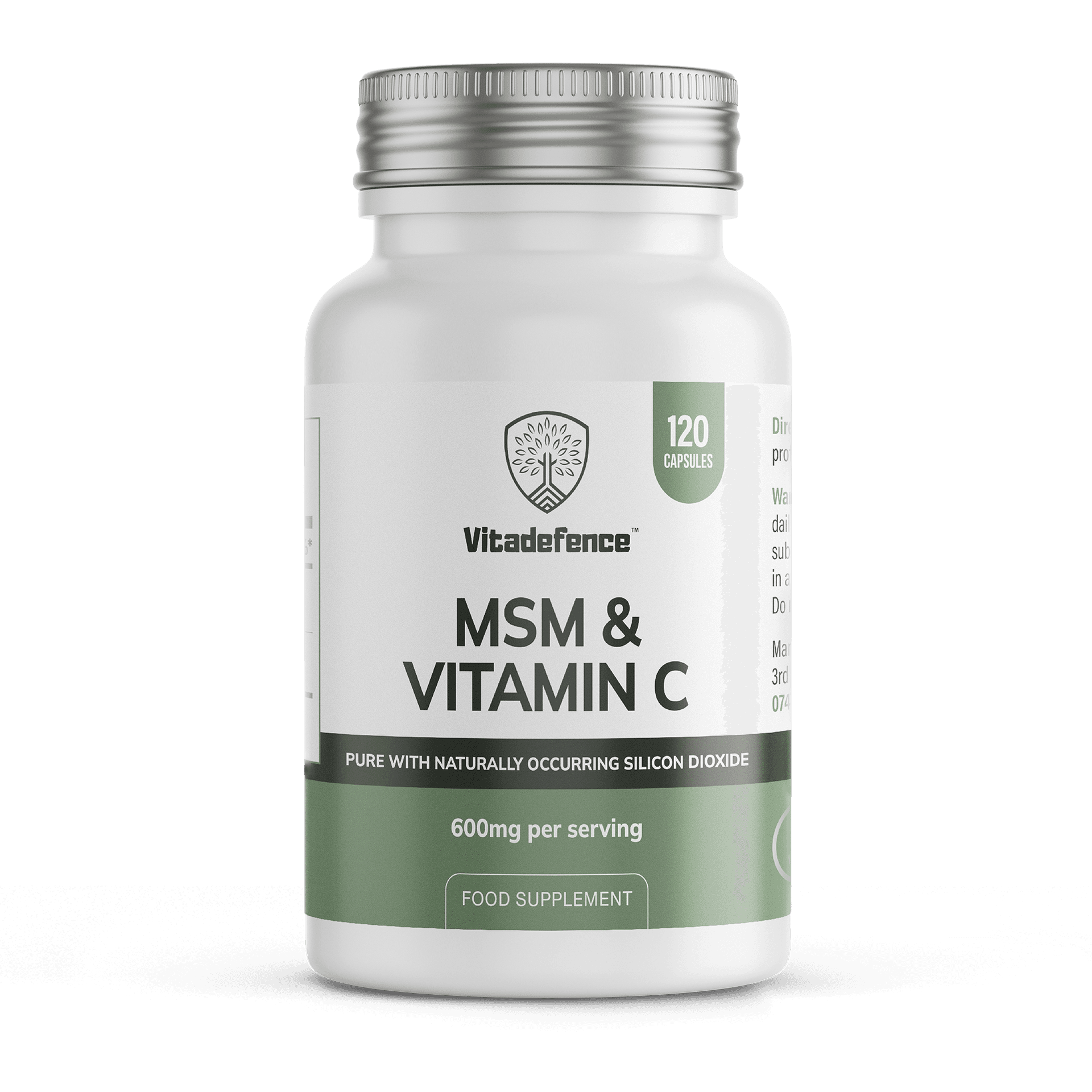 MSM + Vitamin C — front