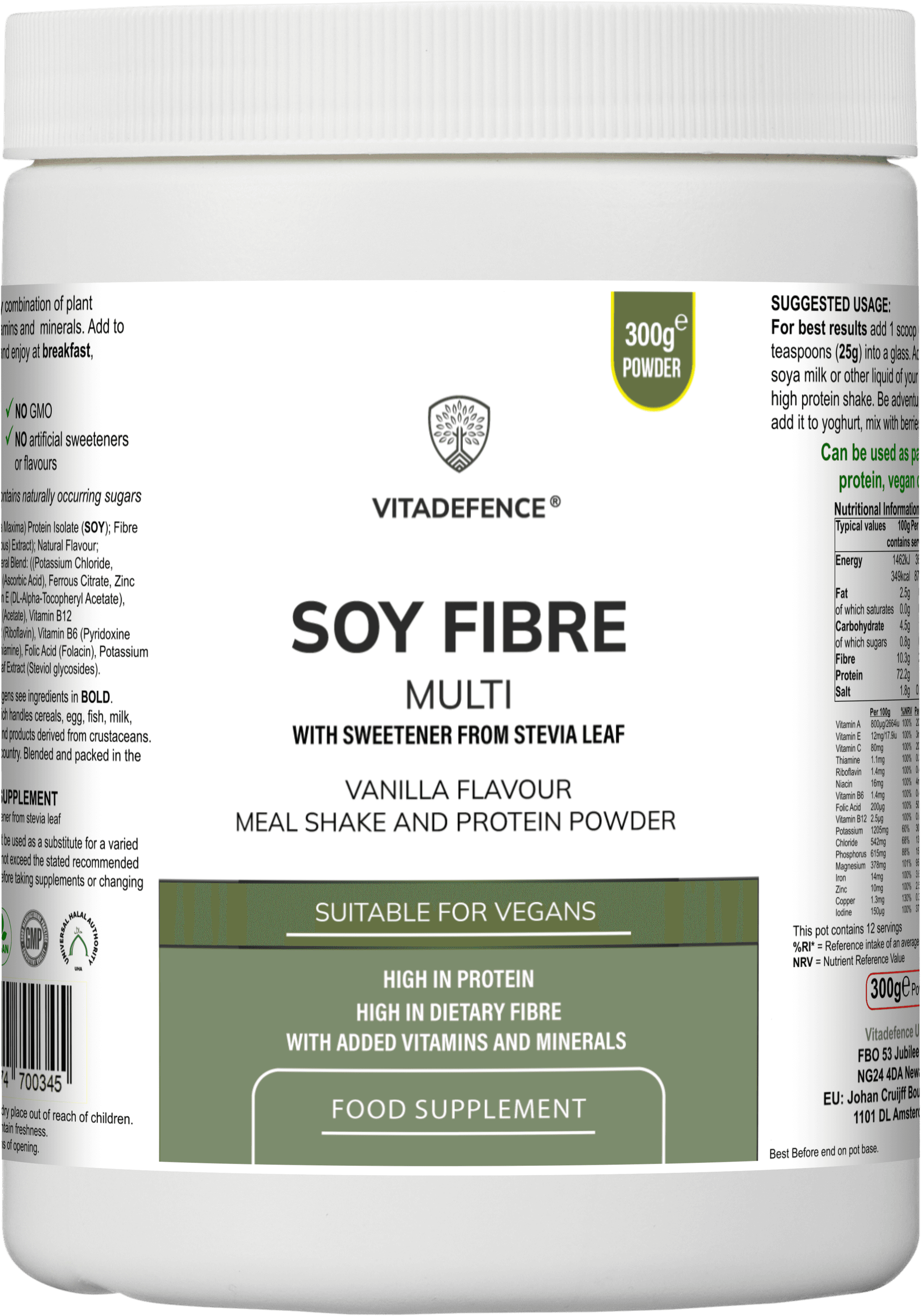Soy Fibre Multi — front