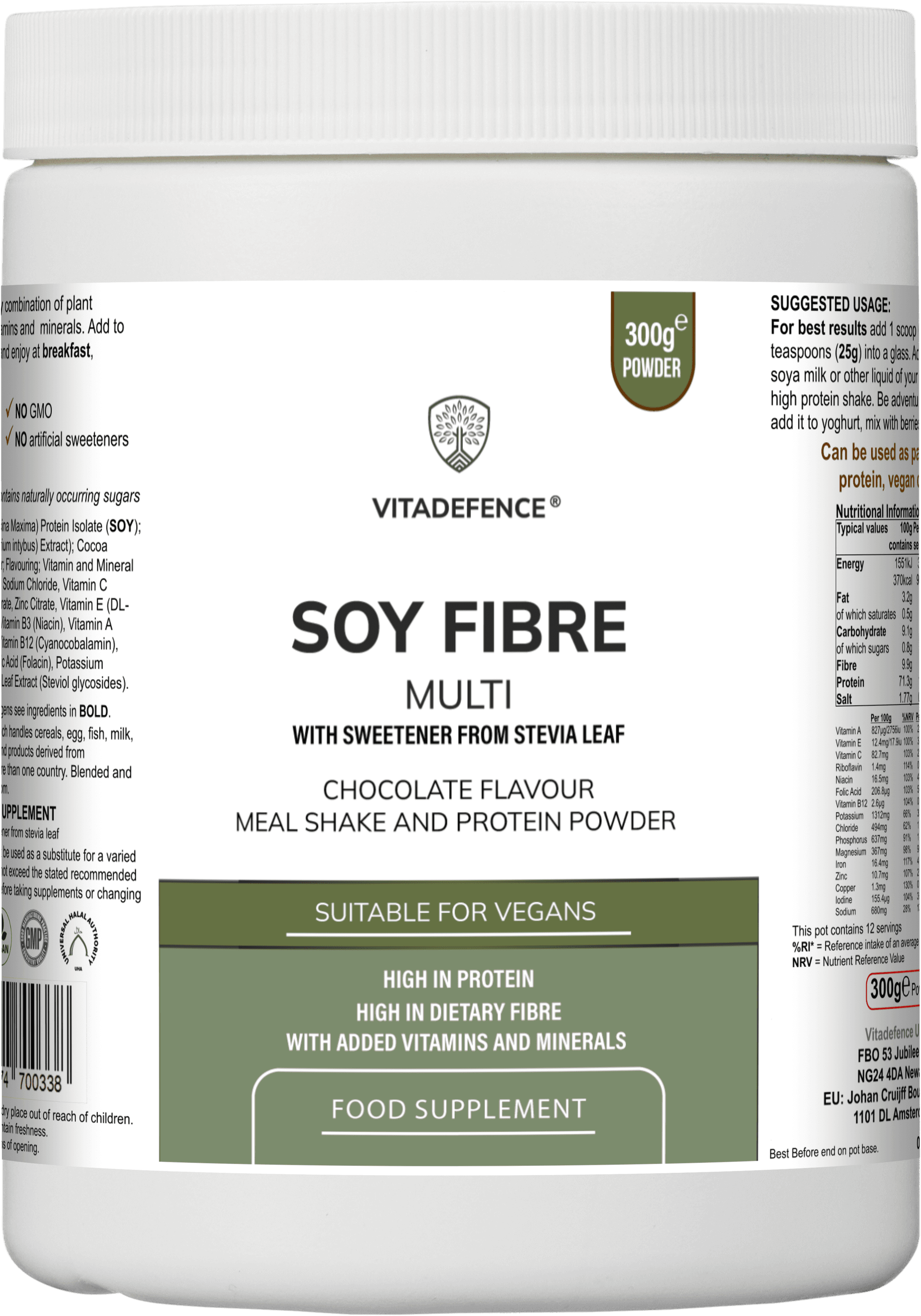 Soy Fibre Multi — front